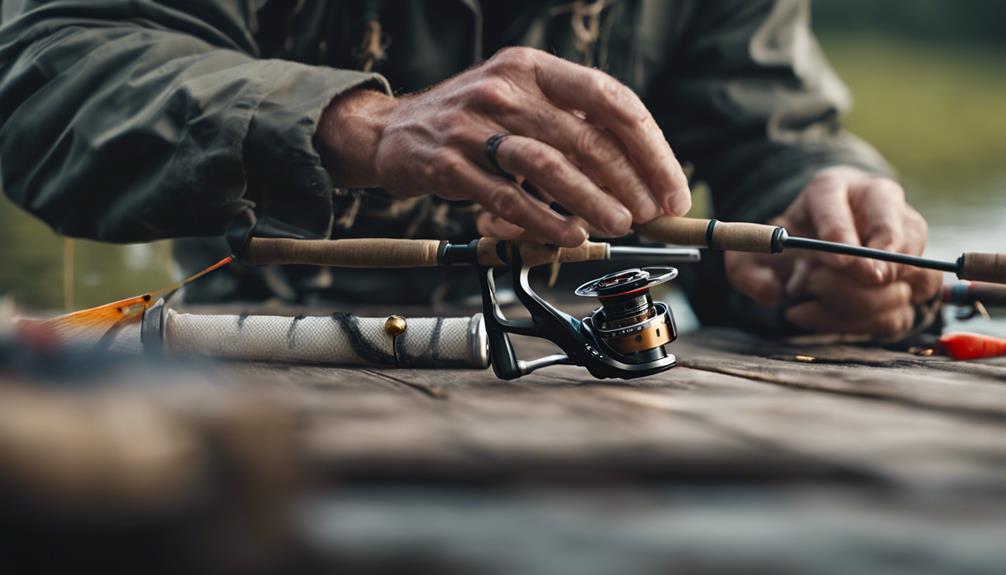 adjusting fishing line speed