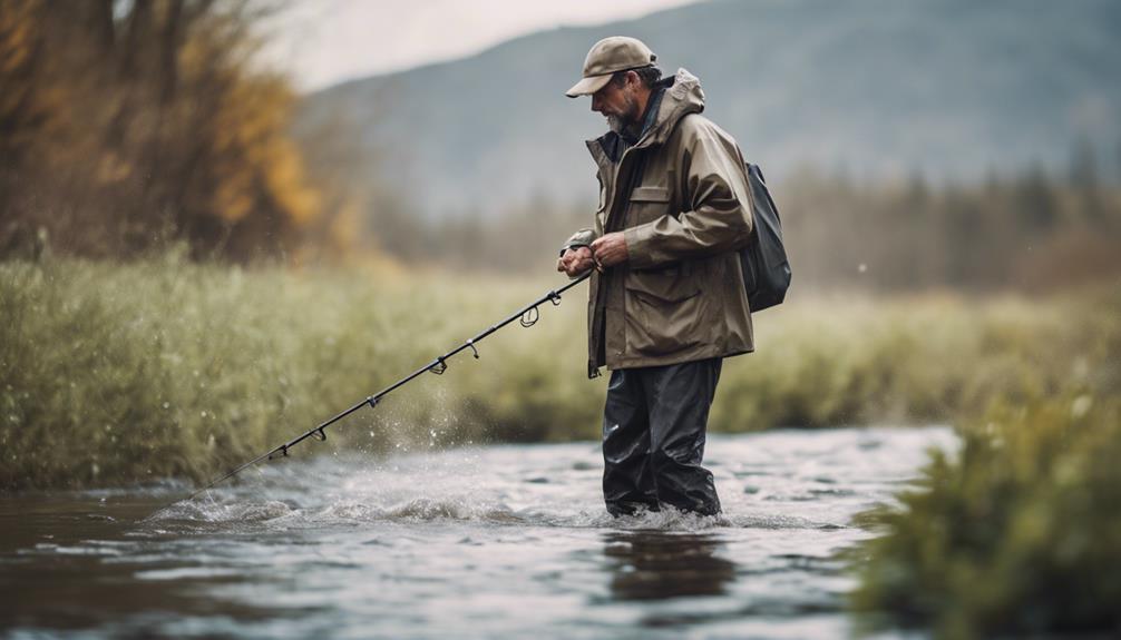 fishing in strong currents