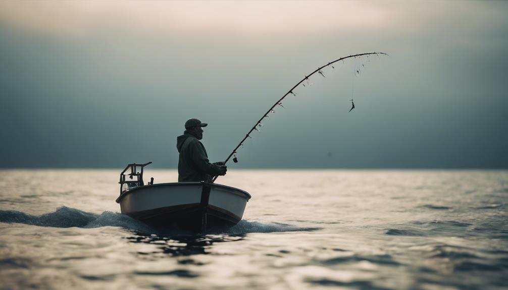 fishing with hand lines