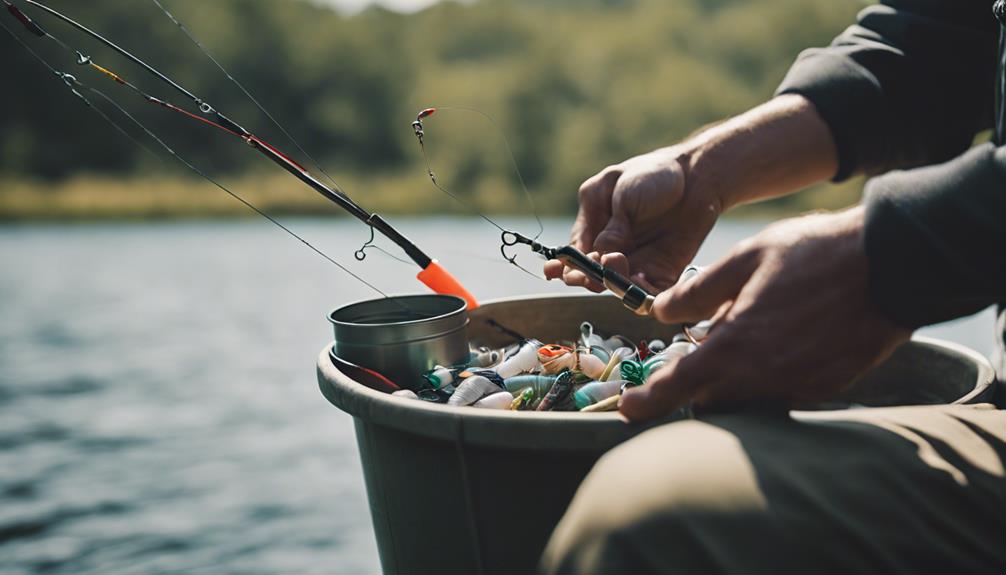 fishing with multiple hooks