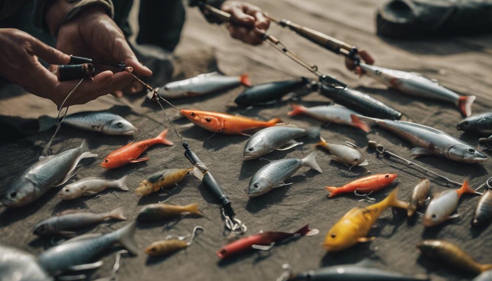 fishing with simple equipment