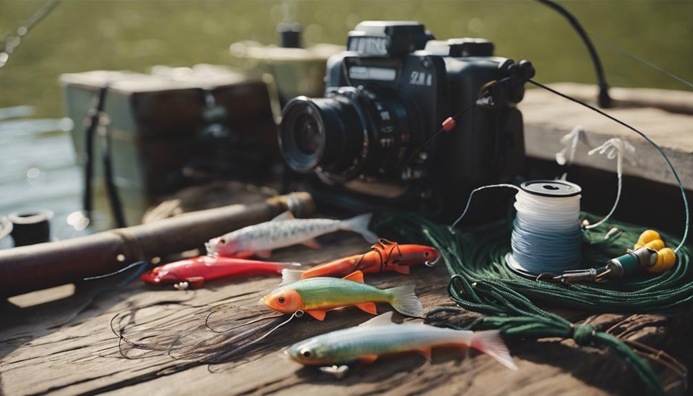 fishing with simple gear