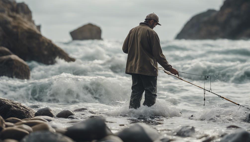 hand line fishing dangers