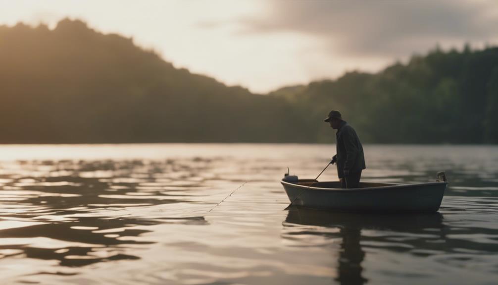 hand lining fishing method