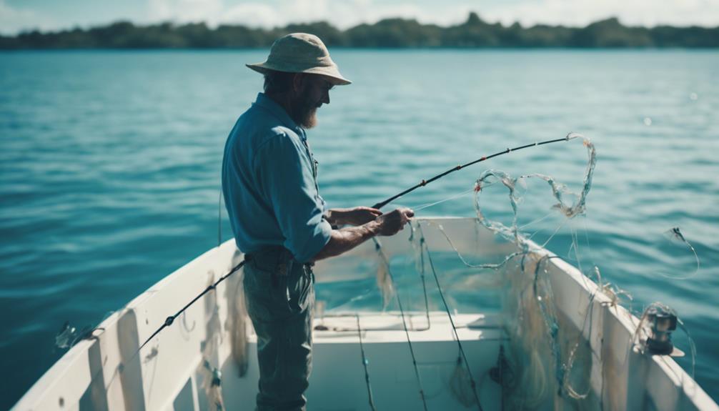 perfecting the art of fishing