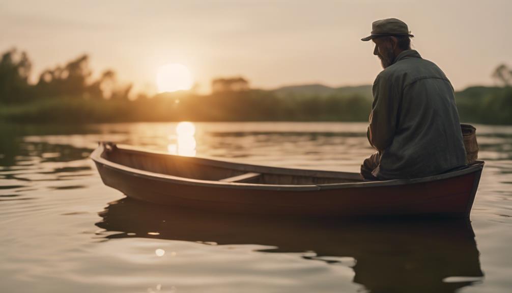 traditional fishing with control